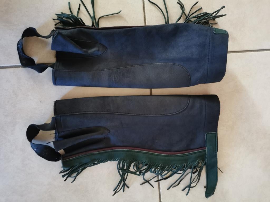 Chapes à franges bleu foncé, Enlèvement ou Envoi, Utilisé, Enfants