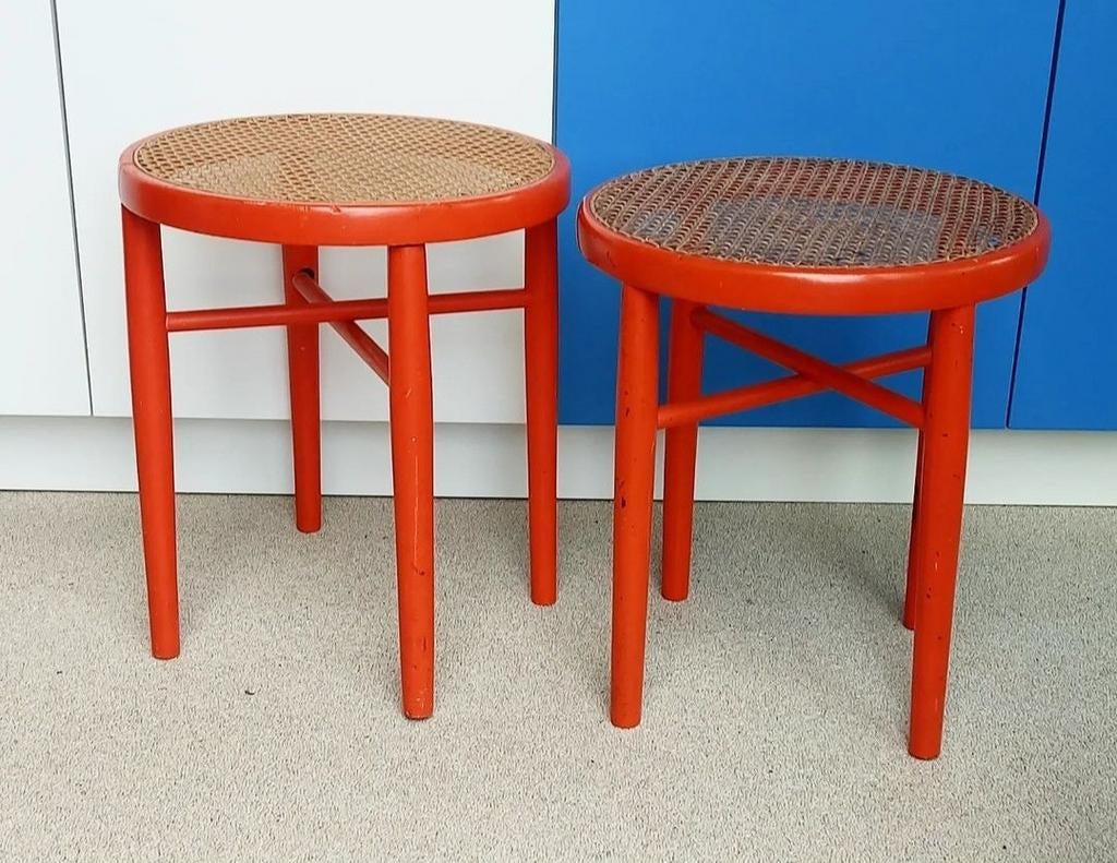 Thonet kruk, pianostoel, stukprijs, Ophalen of Verzenden
