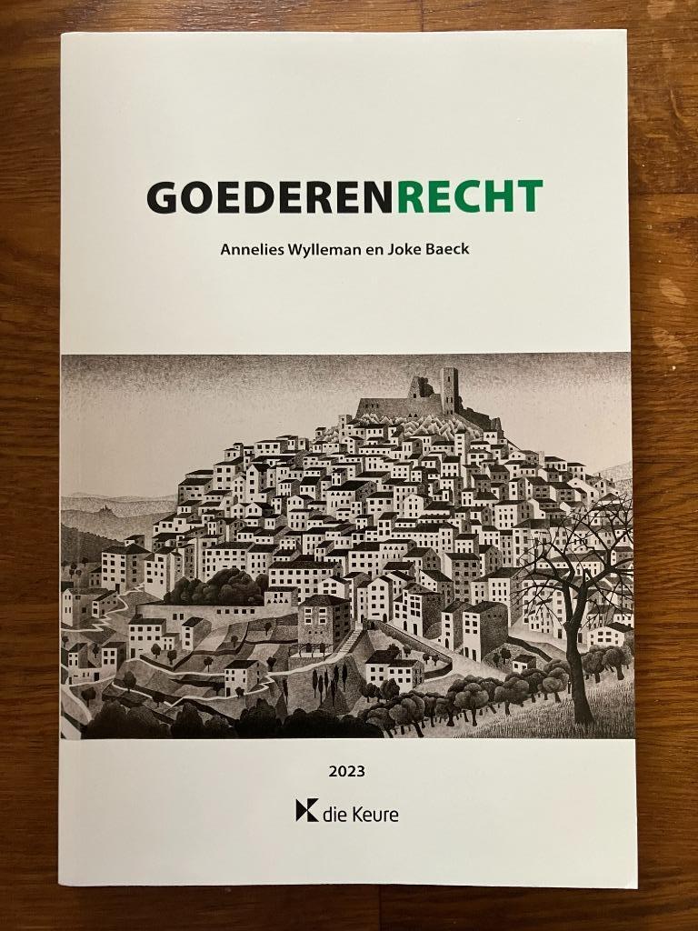 Goederenrecht (editie 2023), Boeken, Ophalen of Verzenden, Zo goed als nieuw, Hogeschool, Die keure
