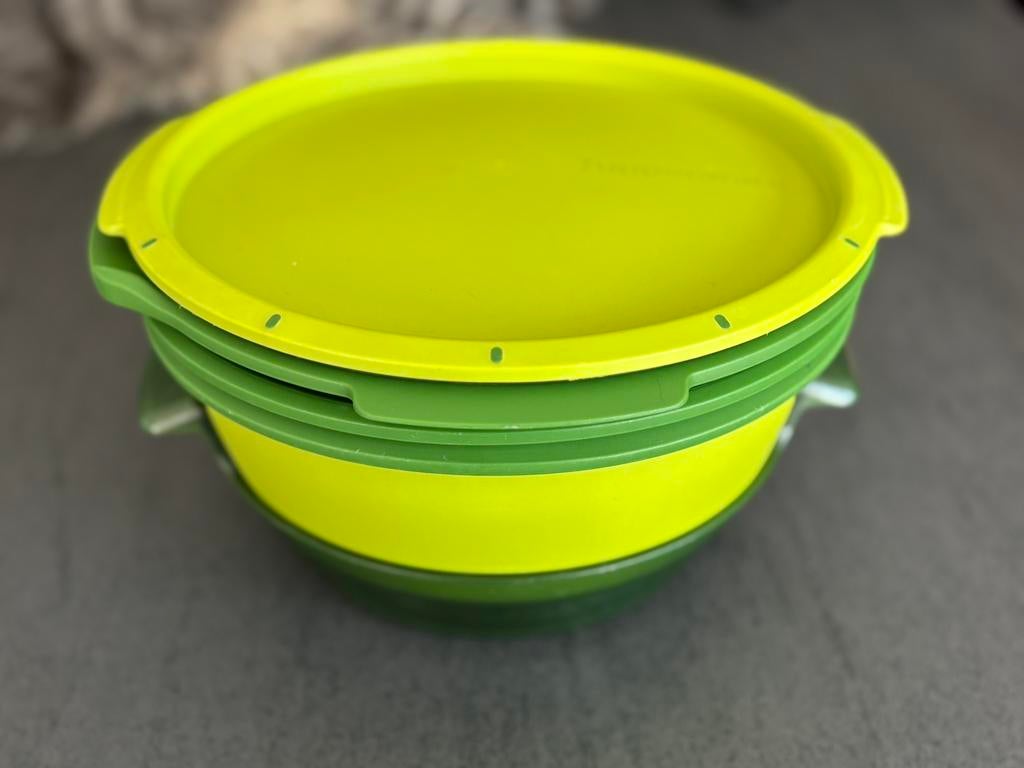 Micro vap micro gourmet Tupperware micro-ondes, Enlèvement ou Envoi, Vert