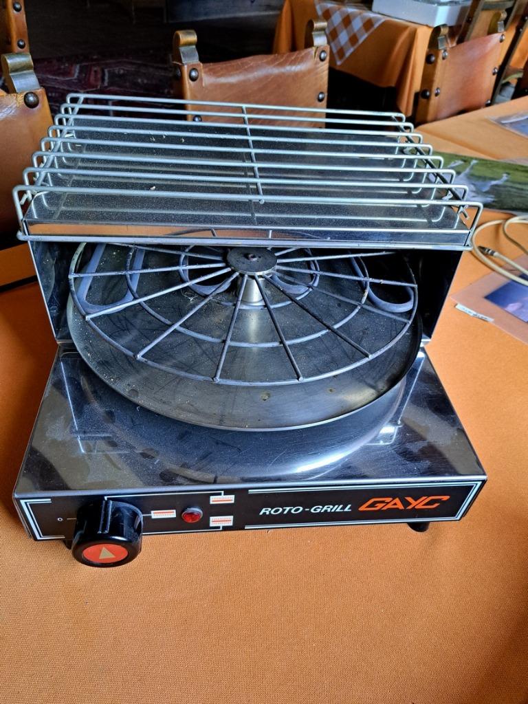 Grille-pain rotatif, Enlèvement, Utilisé, Ramasse-miettes amovible