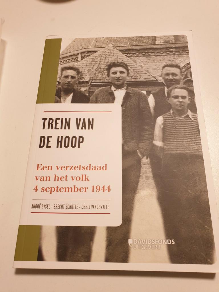 Chris Vandewalle - Trein van de hoop, Boeken, Ophalen of Verzenden, Zo goed als nieuw, Chris Vandewalle; Brecht Schotte; André Gysel
