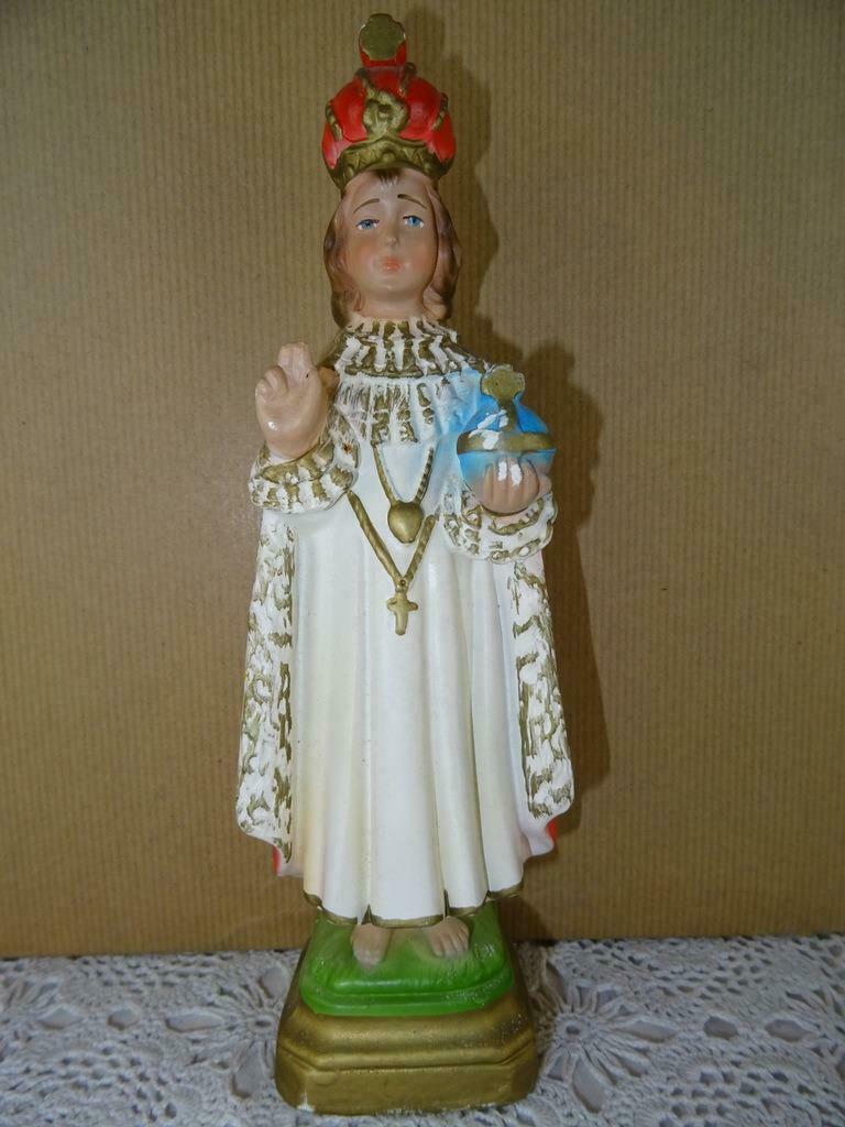 Statue de Jésus Jésus de Prague 21 cm Figurine italienne vin, Enlèvement ou Envoi, Comme neuf, Image, Christianisme | Catholique