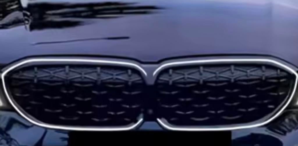 Bmw 3 G20/21 LED Grill Diamond Black Gloss, Ophalen of Verzenden, Voor, BMW