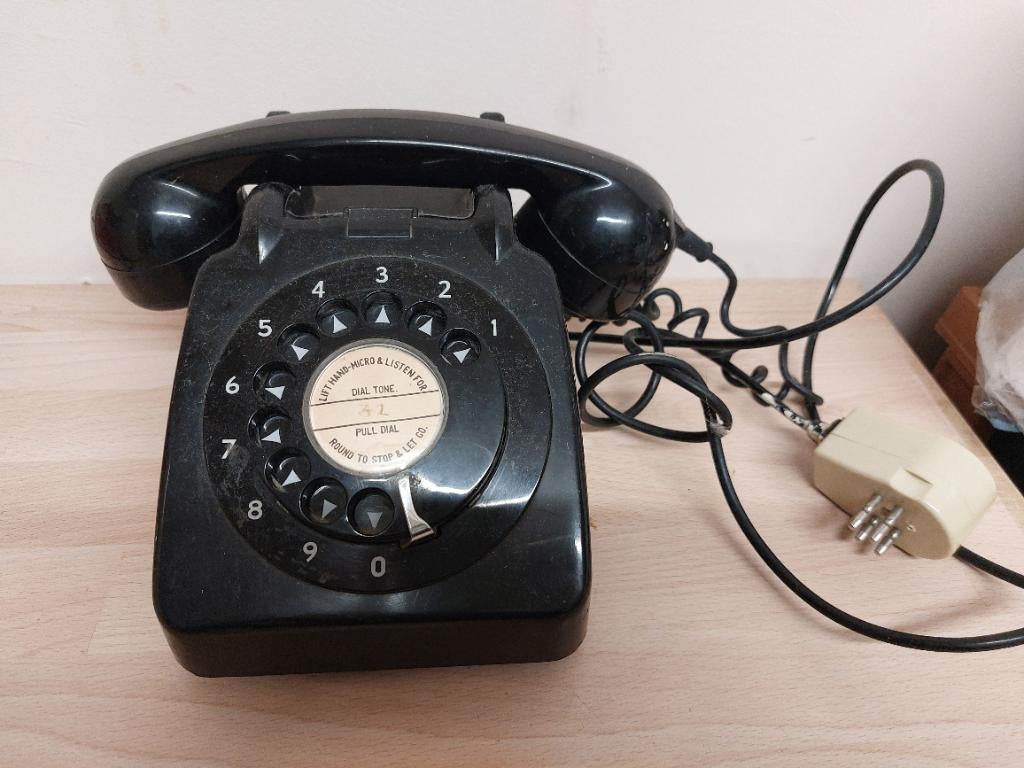 Téléphone vintage, Enlèvement ou Envoi, Utilisé, Avec cadran rotatif