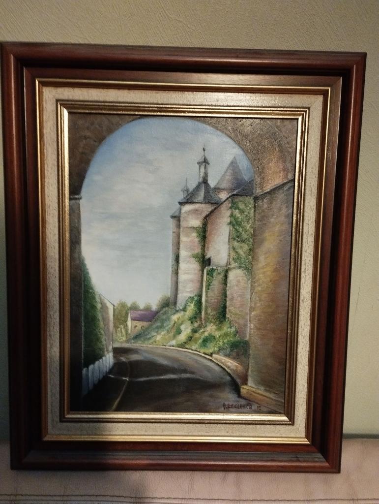 huile sur toile (2), Antiek en Kunst, Ophalen