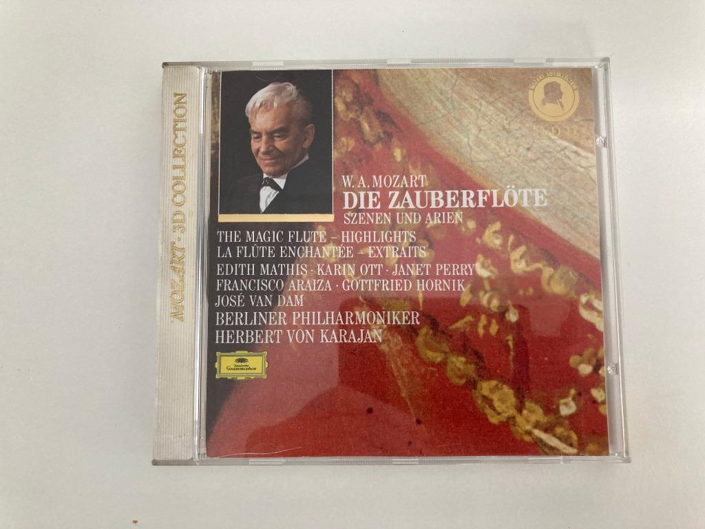 W.A.Mozart Die Zauberflöte Von Karajan, Envoi, Comme neuf