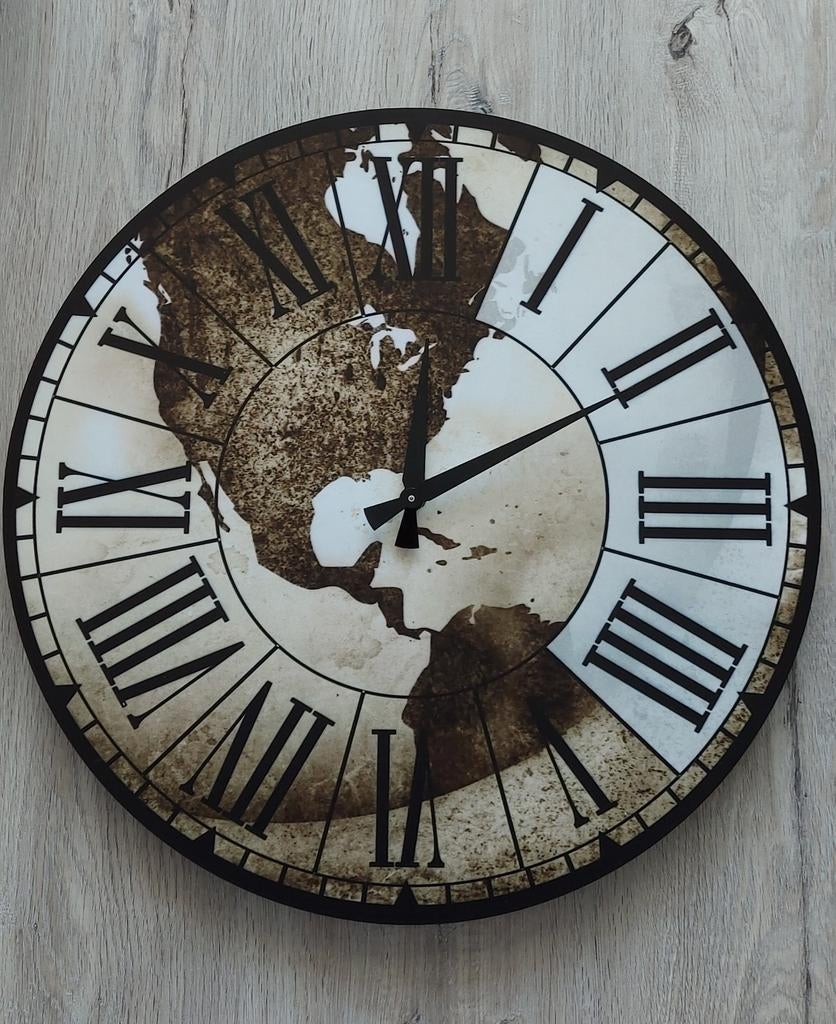Wandhorloge MDF, Ophalen, Nieuw
