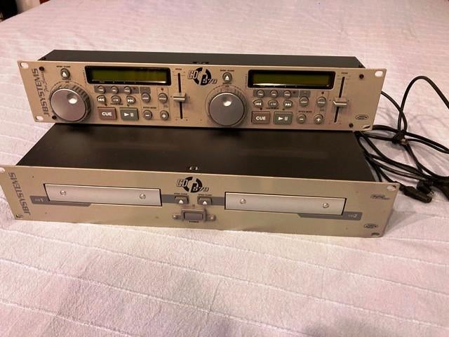 Dubbele CD- speler JB Systems, Musique & Instruments, Enlèvement, Comme neuf, Moins de 5 canaux