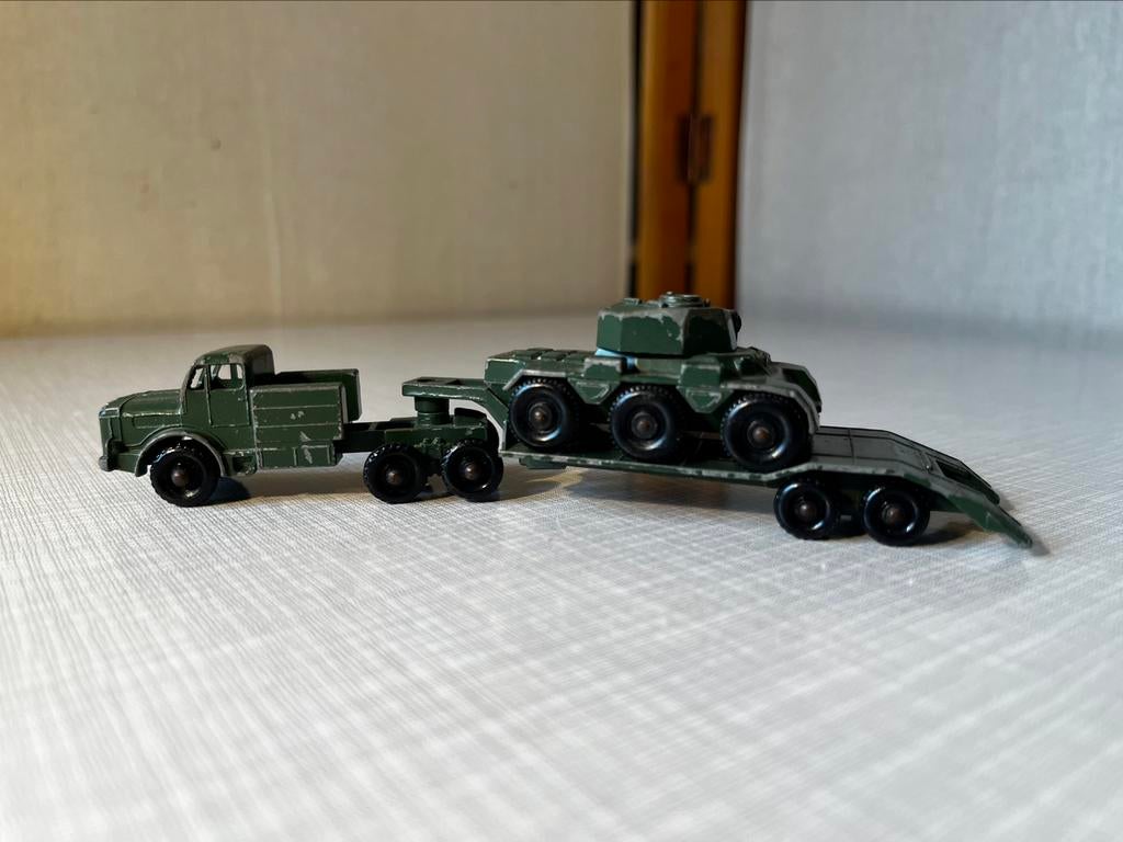Thorneycroft Antar + Tank Transporter 50 ton, Ophalen of Verzenden, Overige typen, Matchbox