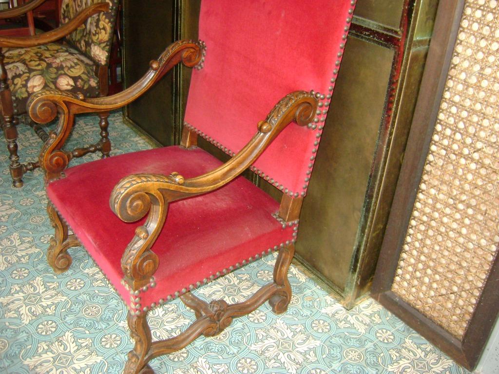 sinterklaasstoel-ridderstoel-kasteelstoel (2 stuks), Antiek en Kunst, Ophalen