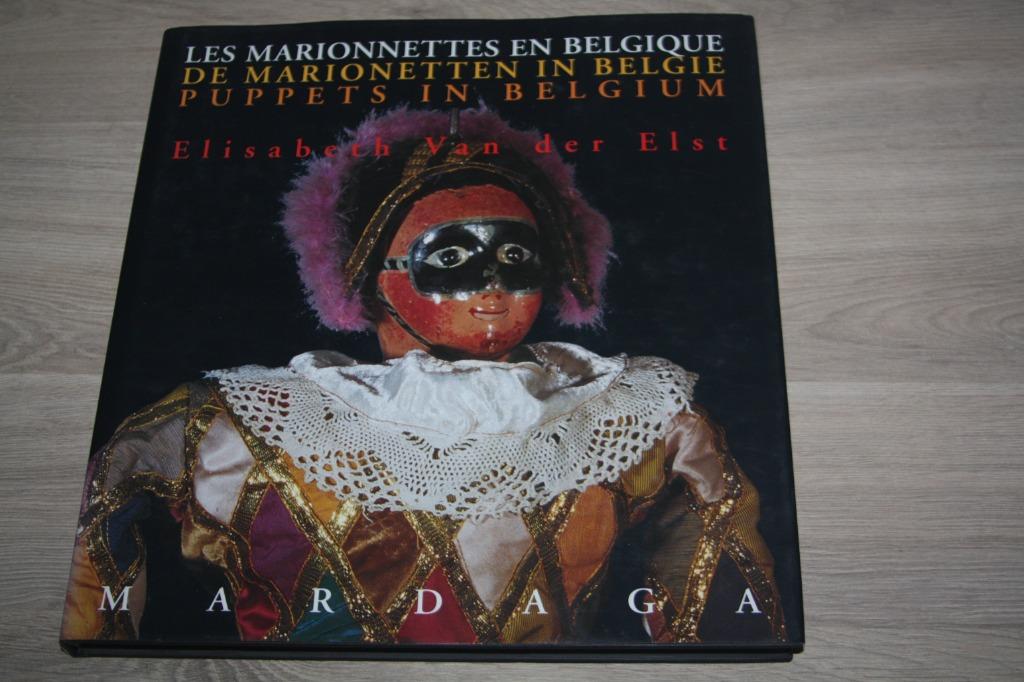 HC boek , stofwikkel , De Marionetten in België , 1997, Ophalen of Verzenden, Zo goed als nieuw, Overige onderwerpen, Elisabeth Van der Elst