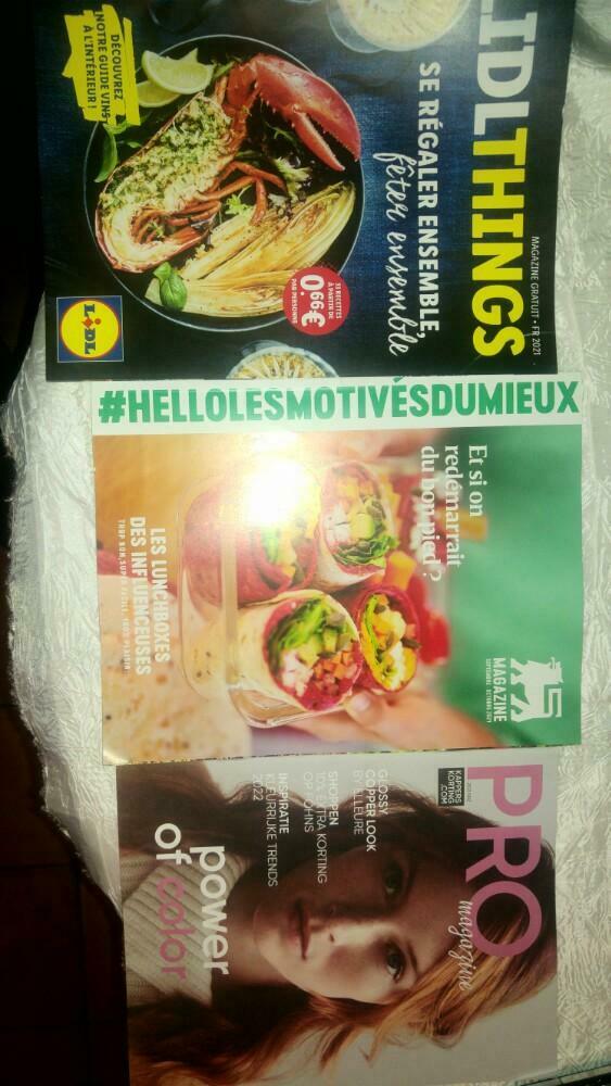 Revue Pub Lidl Delhaize Pro magazine septembre decembre 2021, Enlèvement ou Envoi, Comme neuf