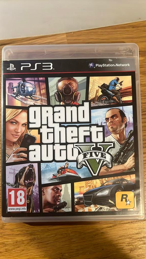 GTA 5 PS3 + Kaart Los Santos, 1 joueur, Enlèvement ou Envoi, Comme neuf, Aventure et Action