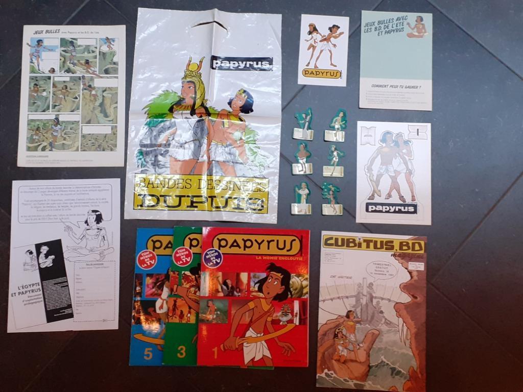 Papyrus De Gieter BD, Enlèvement ou Envoi, Autres personnages, Utilisé, Image, Affiche ou Autocollant