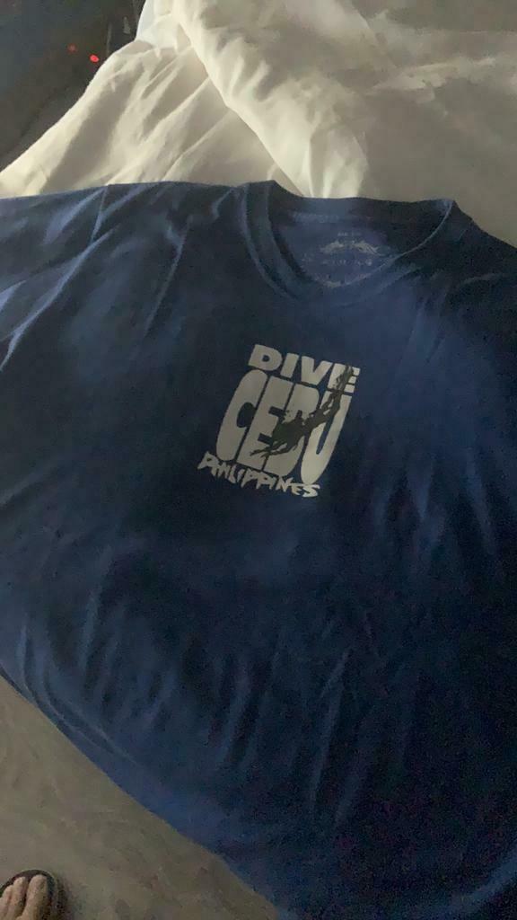 Mooie shirt Philippines (duik paradijs), Ophalen of Verzenden, Gedragen, Overige maten, Blauw