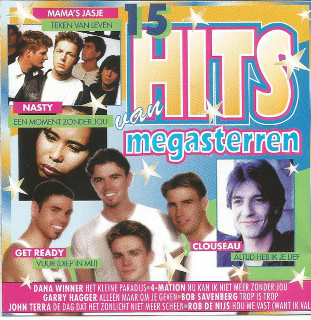 CD 15 Hits Van Megasterren - JOHN TERRA/CLOUSEAU /W.SOMMERS, Ophalen of Verzenden