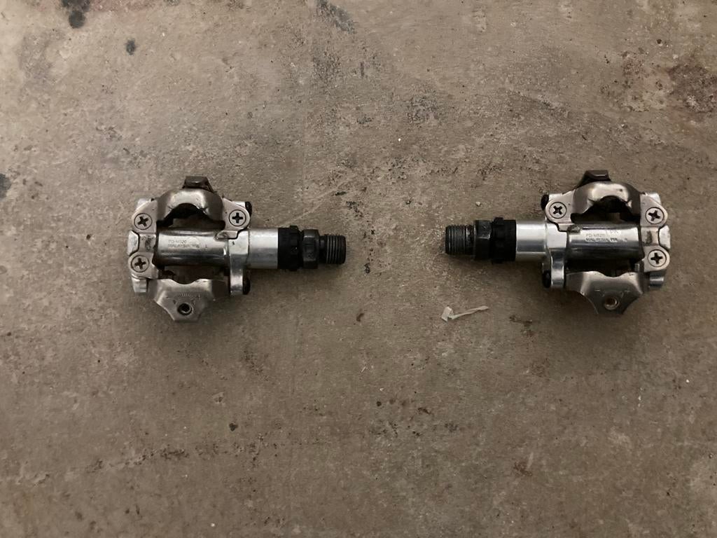 Pedales shimano vtt, Enlèvement ou Envoi, Utilisé, Pédalier ou Pédales, Shimano