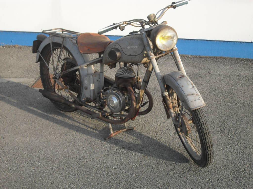 Ravat & Wonder A48T 125cc 1954, Motoren, Motoren | Oldtimers, Toermotor, 11 kW of minder, Ophalen