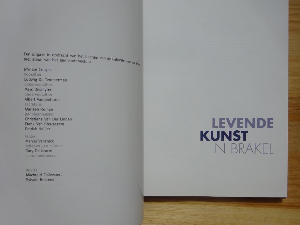Levende kunst in Brakel, 2000, Ophalen of Verzenden, Zo goed als nieuw, Schilder- en Tekenkunst