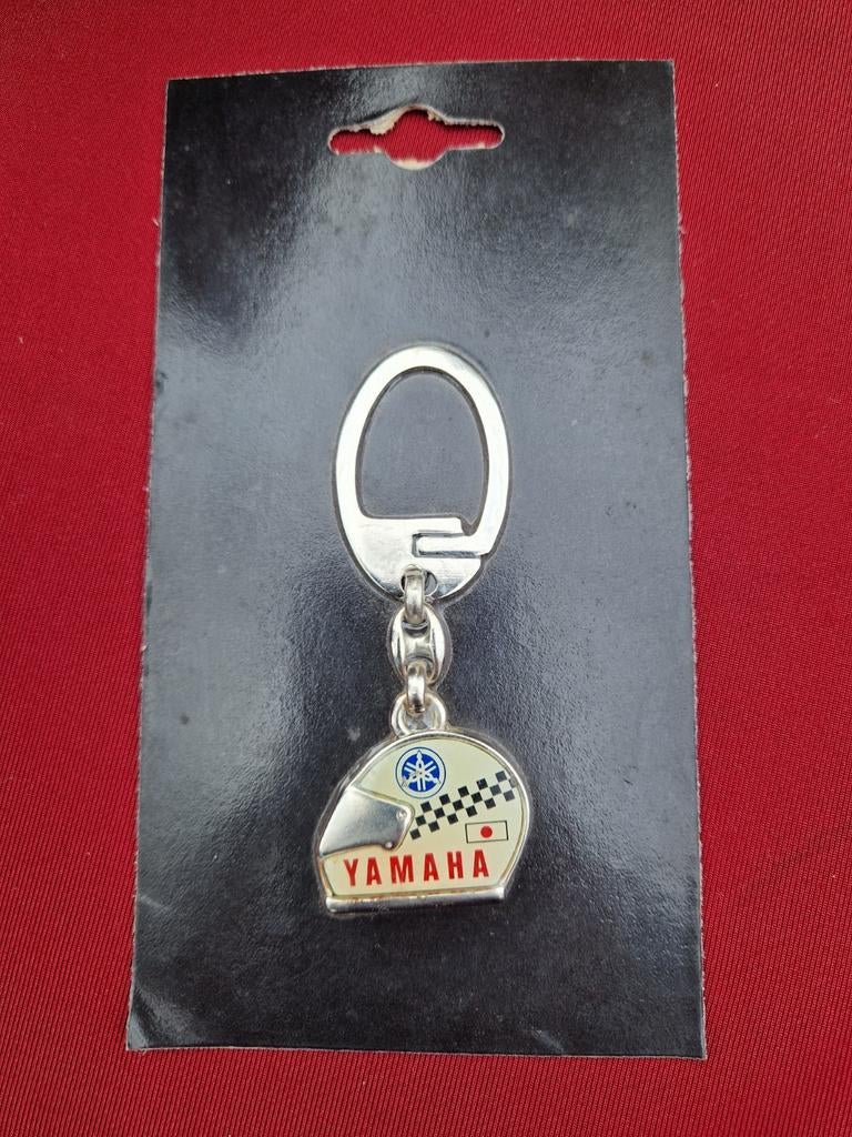 Vintage sleutelhanger Yamaha helm, Verzamelen, Ophalen of Verzenden, Nieuw