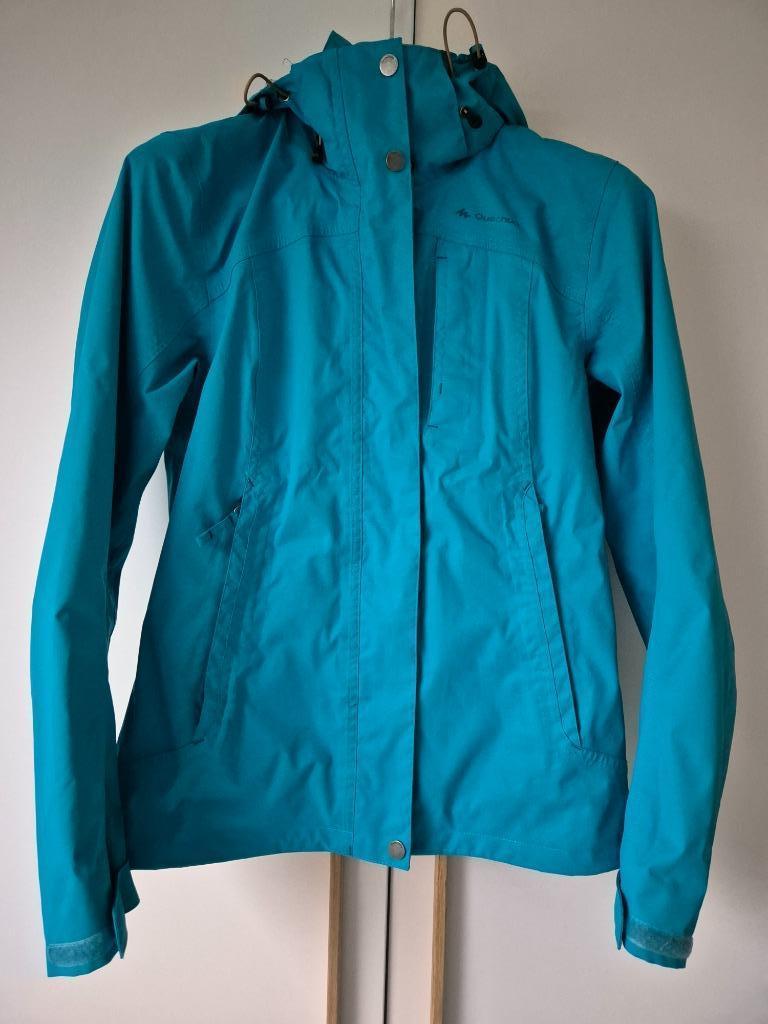 Regenjas Quechua, Blauw, Ophalen of Verzenden, Zo goed als nieuw, Quechua