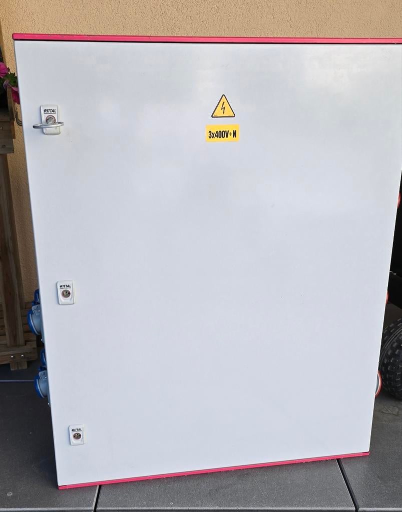 Armoire électrique de chantier Legrand, Enlèvement