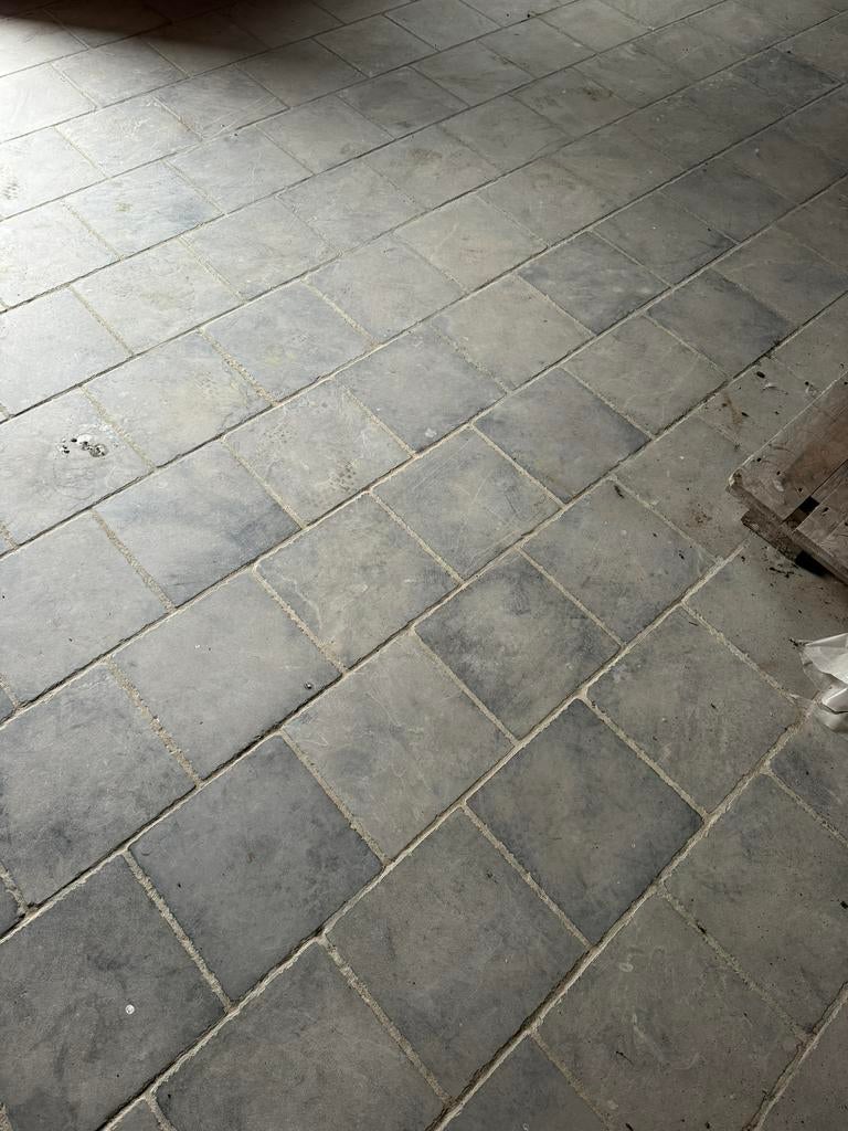 Chinese blauw steen tegels 30x30 150m2, Ophalen, Zo goed als nieuw