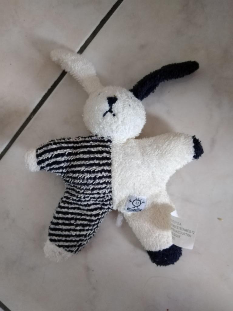 knuffel nicotoy baby folly(doos 62), Ophalen of Verzenden, Nieuw, Konijn
