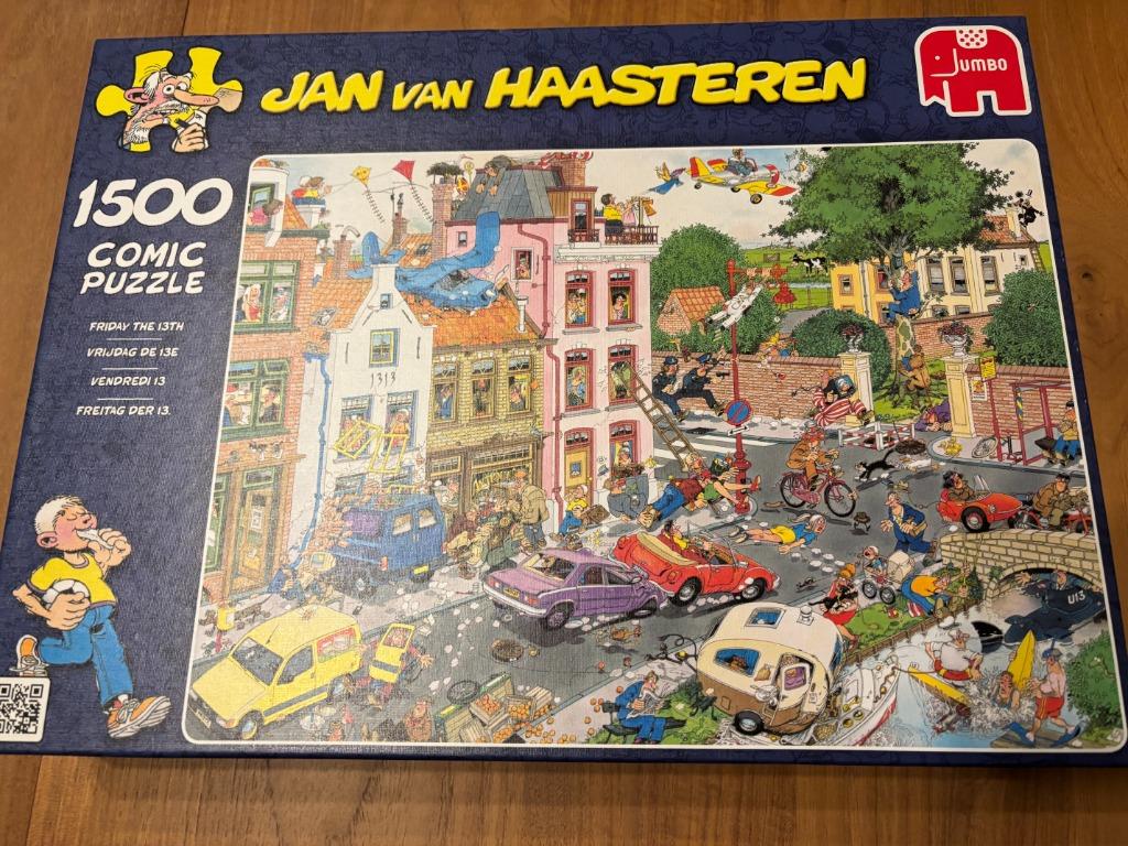 Van Haasteren puzzel 1500 stuks, Enlèvement, 500 à 1500 pièces, Comme neuf, Puzzle