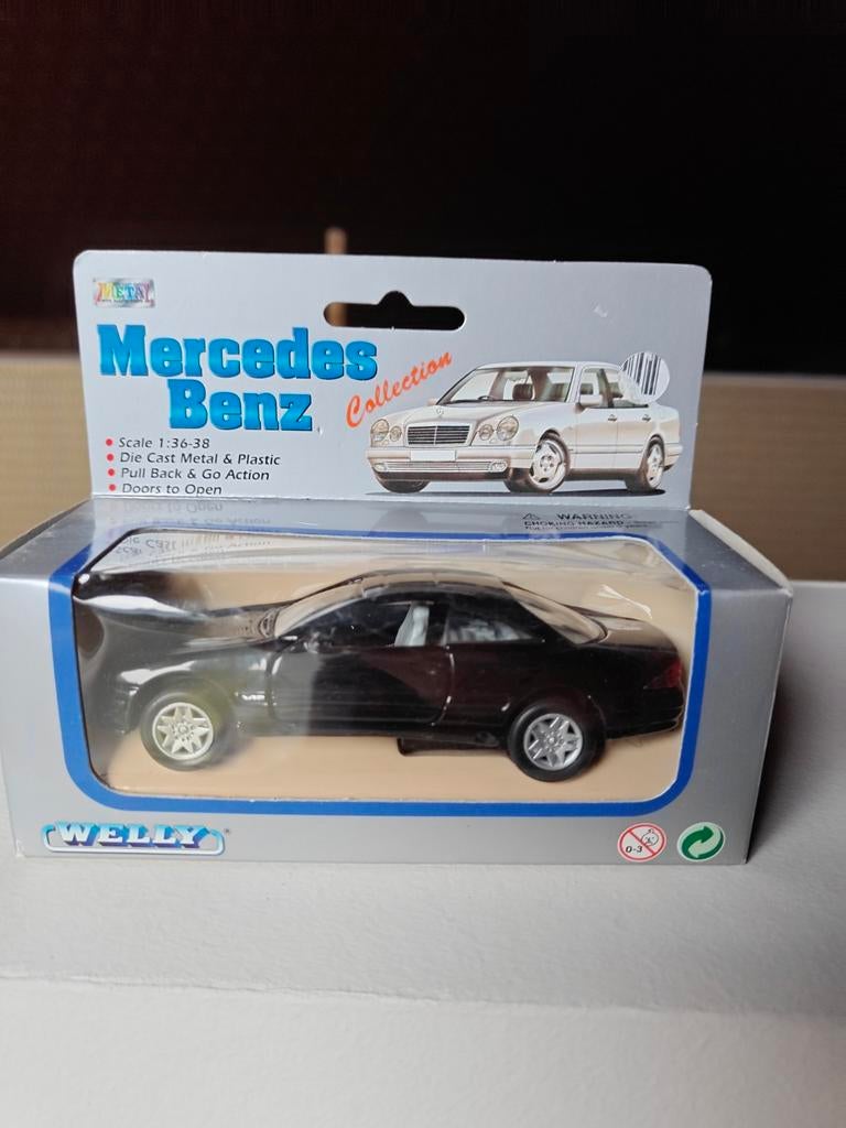 Welly au 1/36e d'une Mercedes CL 600, Hobby & Loisirs créatifs, Voitures miniatures | Échelles Autre, Comme neuf, Enlèvement ou Envoi