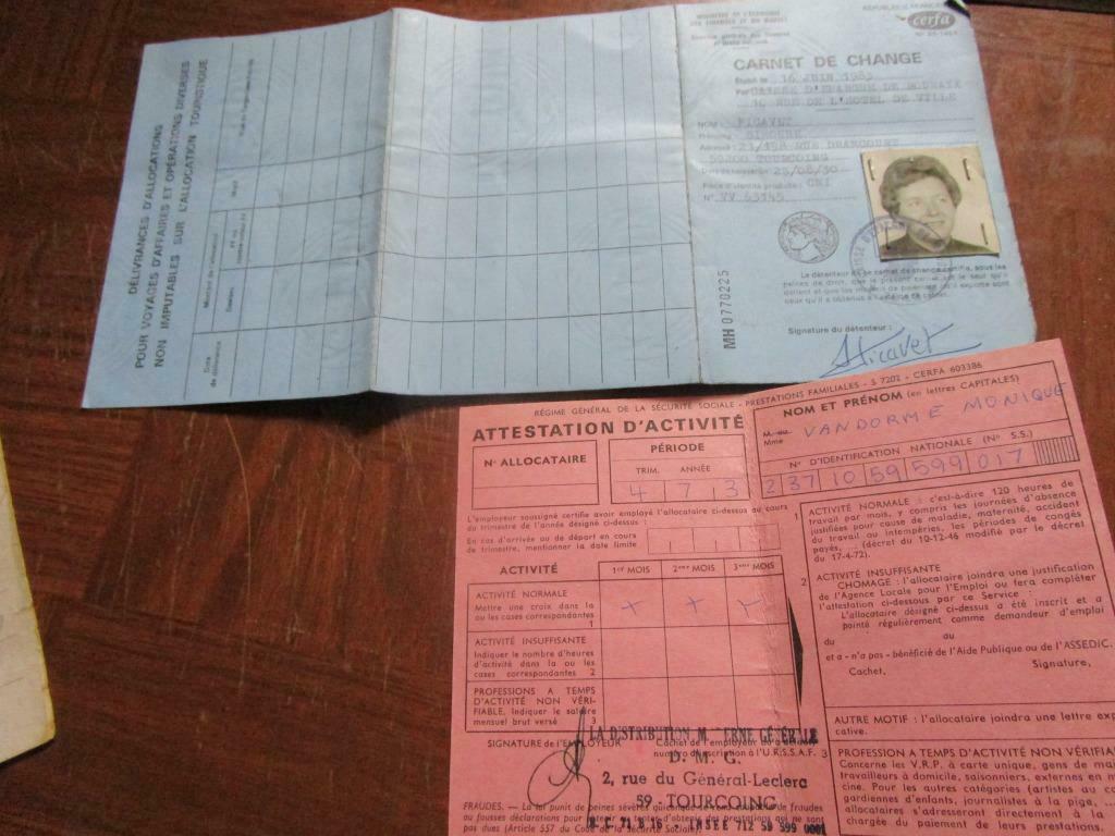 carnet de change, Envoi, Armée de terre, Livre ou Revue