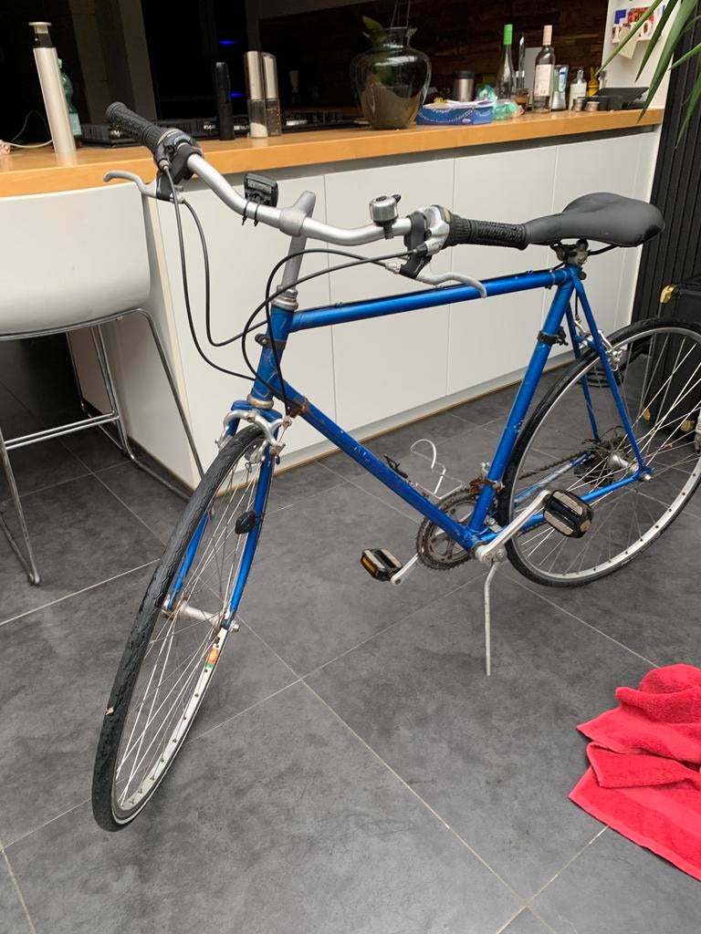 Herenfiets, Ophalen, Gebruikt