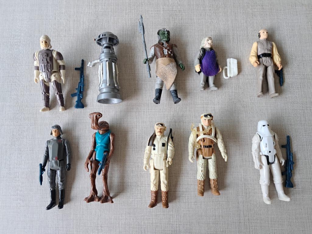 Vintage Star Wars Lot 68 Snow, Hammer H, ATAT Com, Rebel S.., Verzamelen, Ophalen of Verzenden, Gebruikt, Actiefiguurtje