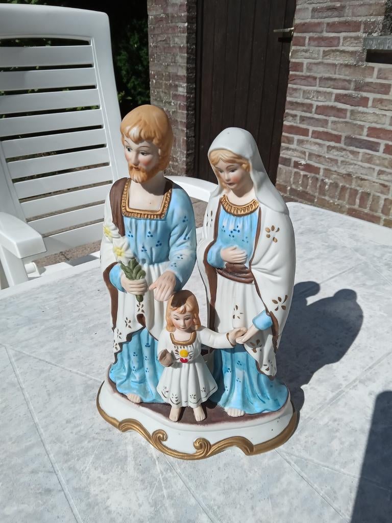 Beeld Heilige Familie, Antiek en Kunst, Antiek | Religieuze voorwerpen, Ophalen