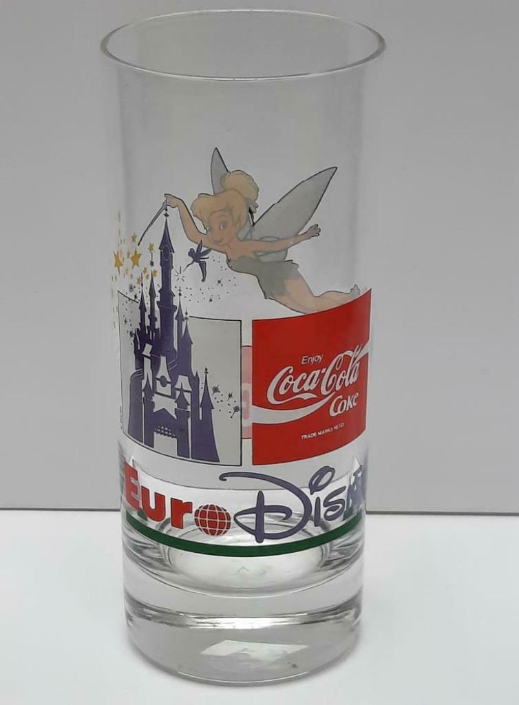 Coca Cola glas - Euro Disney - GB, Verzamelen, Glas en Drinkglazen, Ophalen, Nieuw, Frisdrankglas