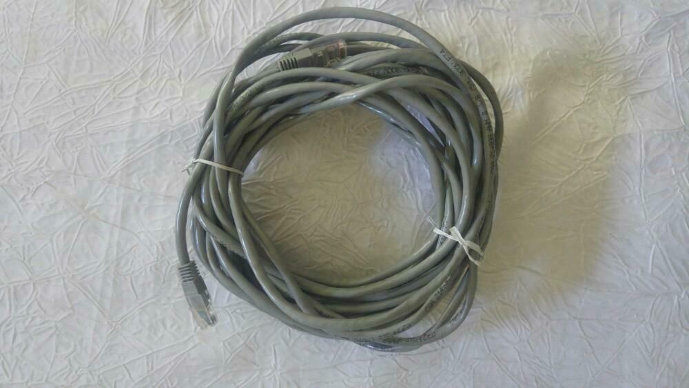 Cable kabel 10m csa 214938 awm II a/b 75°c 300v ft4 cat5a, Enlèvement ou Envoi, Utilisé