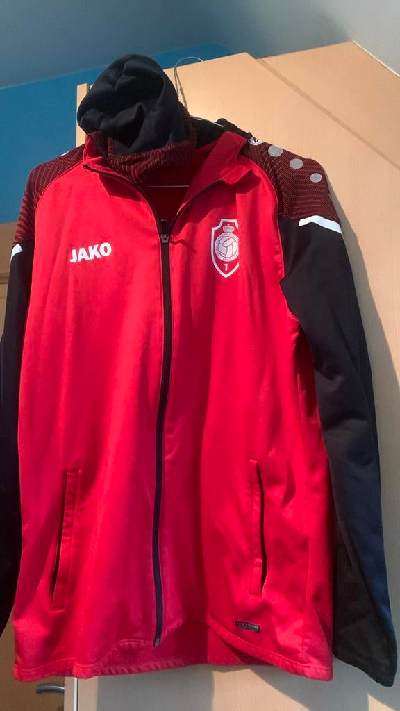 RAFC Jako Trainingsvest met kap maat medium, Ophalen, Zo goed als nieuw