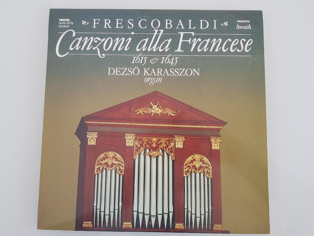 Vinyl LP Frescobaldi Canzoni alle Francese Orgel Klassiek, Ophalen of Verzenden, 10 inch