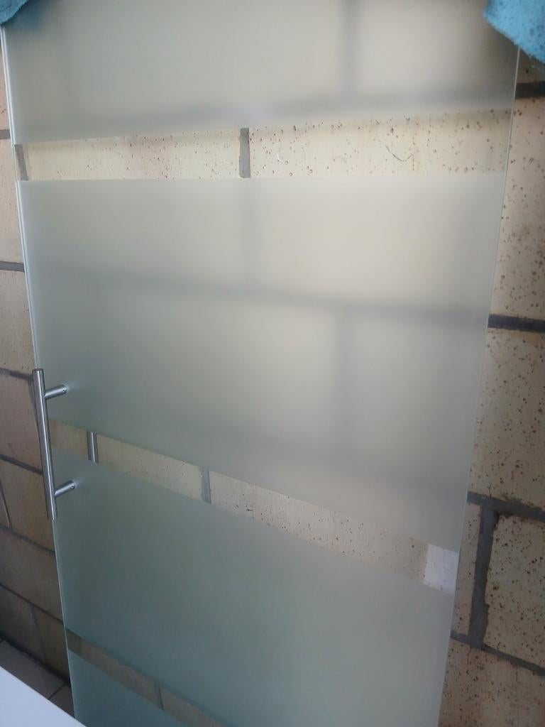 Porte vitrée, Bricolage & Construction, Plaques & Panneaux, Enlèvement, Comme neuf, Autres matériaux