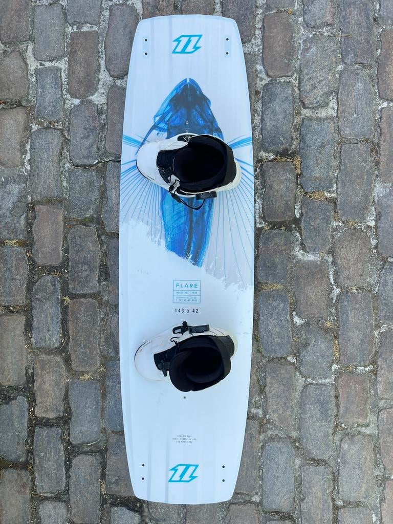 North Flare 143, Twintip, Ophalen, Zo goed als nieuw, Kiteboard