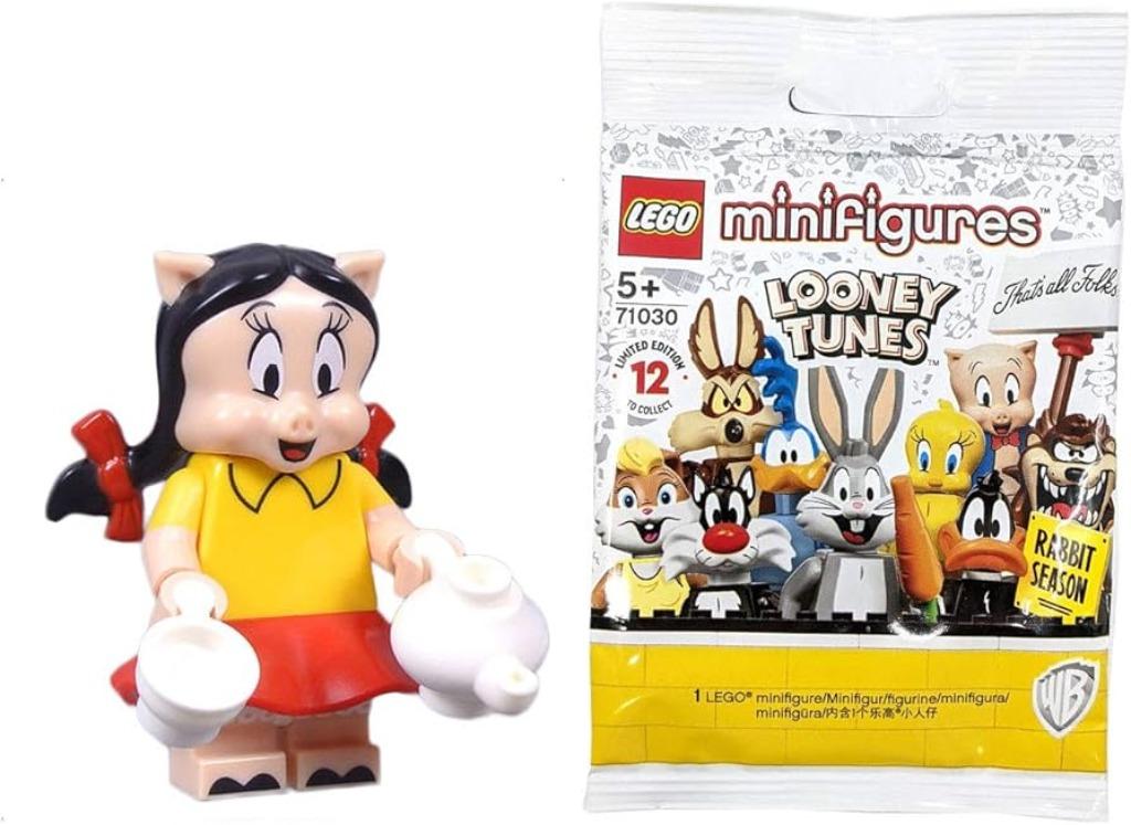 Lego Minifigures series Looney Tunes WB Petunia Pig, Verzenden, Nieuw, Complete set, Lego