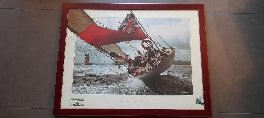 Le Class J Velsheda, classique yacht, Ophalen, Nieuw