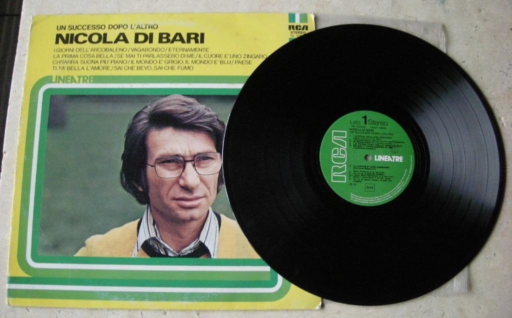Disque 33T vinyle Original de "Nicola Di Bari", Utilisé, 12 pouces