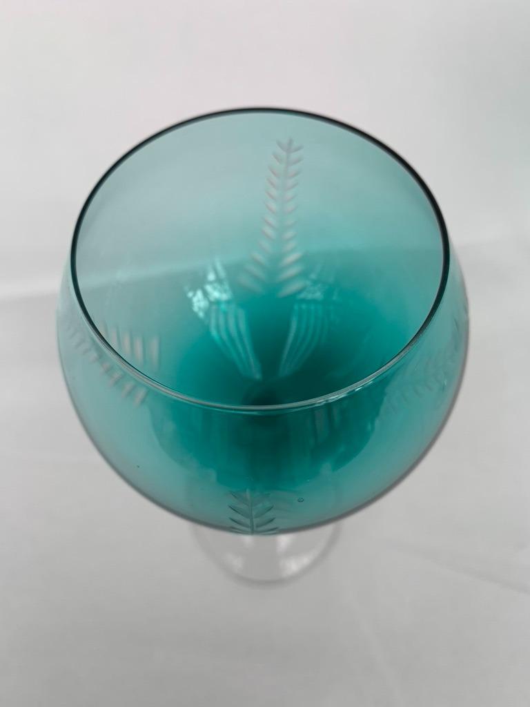 Crystal Handmade Wineglass 4X Vintage, Ophalen