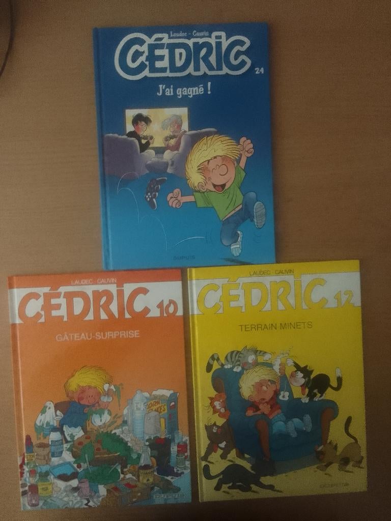 CEDRIC 12 & 24 Laudec Cauvin TBE, Livres, BD, Enlèvement ou Envoi, Utilisé