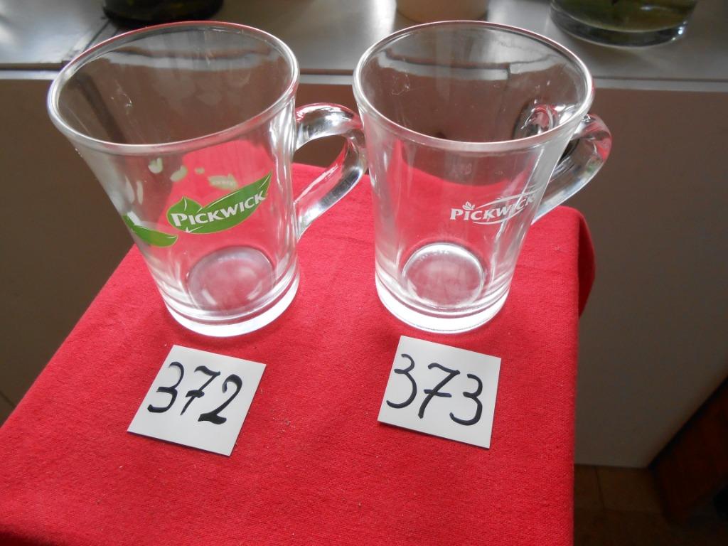 Pickwick theeglas met oor, Ophalen of Verzenden, Gebruikt, Overige typen