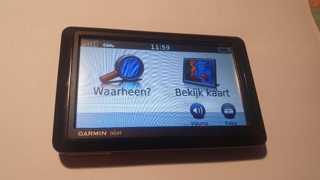 GPS GARMIN Nûvi 1490, Ophalen