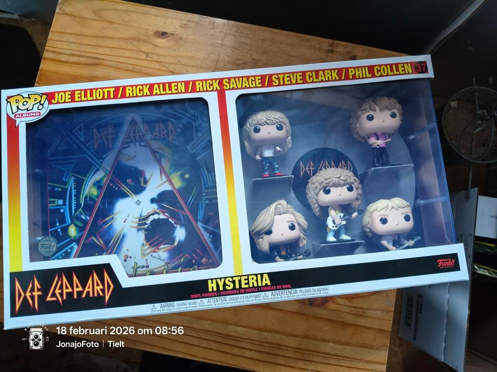Funko Pop Def Leopard set 37, Verzamelen, Ophalen, Nieuw