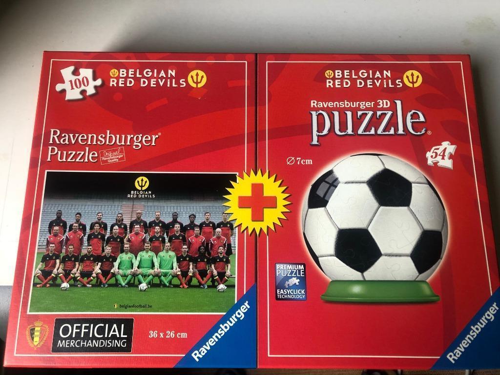 Puzzle : Diables rouges belges, Autres supermarchés, Enlèvement ou Envoi